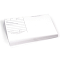 Lightning Powder Backing Cards, 5.5 x 8.5, White, Pack of 100