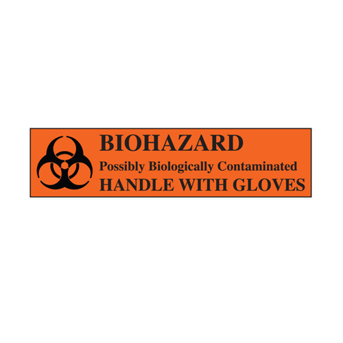 Lightning Powder Biohazard Seals 250/Roll