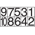 Lightning Powder Adhesive Photo Numbers Booklet