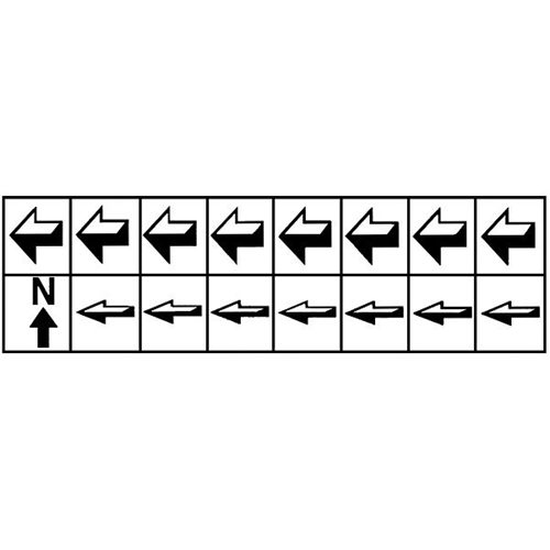 Lightning Powder Adhesive Arrows Booklet