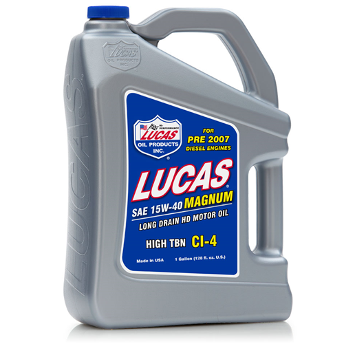 Lucas Oil SAE 15W-40 Magnum High TBN CI-4 Motor Oil