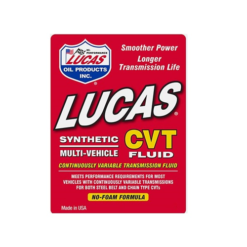 Lucas Oil Multi-Vehicle CVT Fluid
