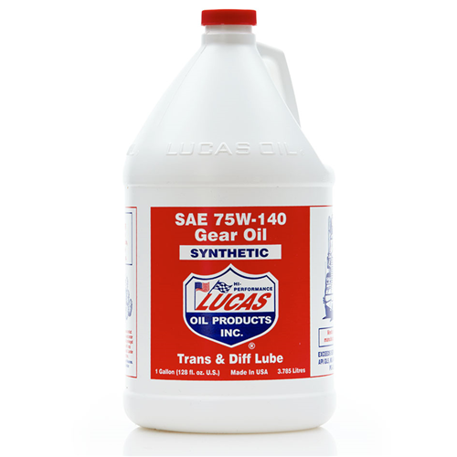 Lucas Oil Synthetic SAE 75W-140 Gear Oil