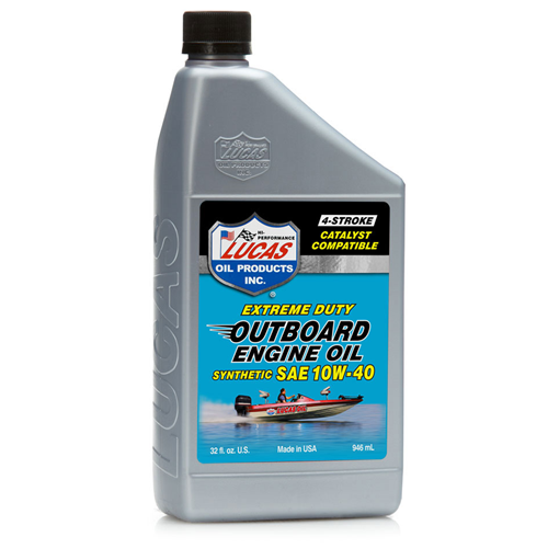 Lucas Oil Outboard Engine Oil Synthetic SAE 10W-40