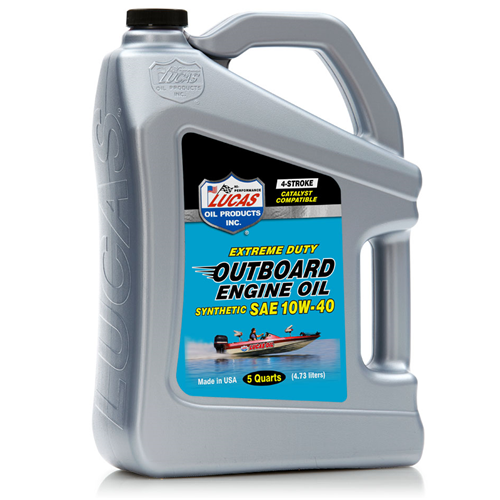 Lucas Oil Outboard Engine Oil Synthetic SAE 10W-40