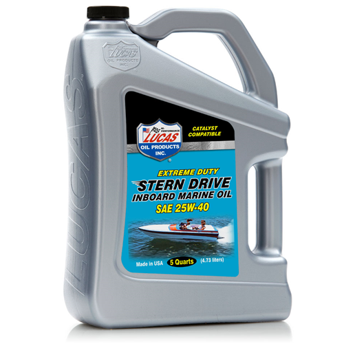 Lucas Oil Stern Drive Inboard Engine Oil SAE 25W-40