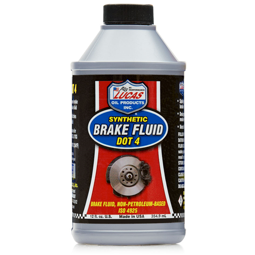 Lucas Oil Dot 4 Synthetic Brake Fluid - 12 Ounce