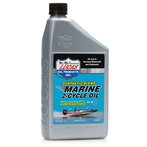 Lucas Oil Synthetic Blend 2-Cycle Marine Oil