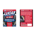 Lucas Oil Synthetic SAE 50W V-Twin Motorcycle Oil