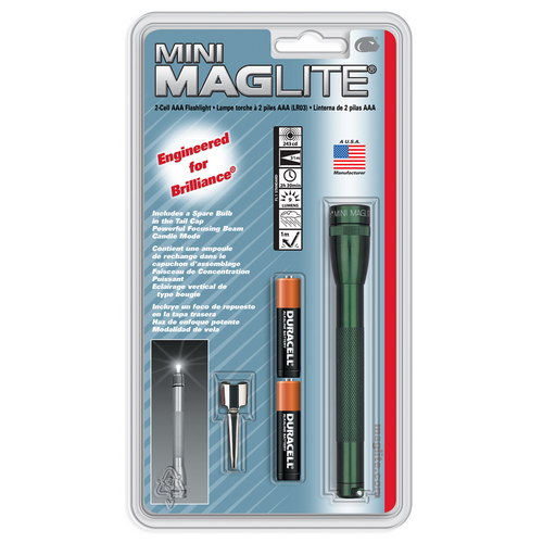 Maglite Mini Maglite 2 AAA-Cell Flashlight w/ Pocket Clip