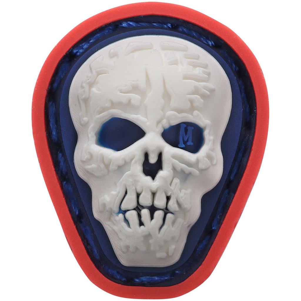 Maxpedition Hi Relief Skull Micro Morale Patch