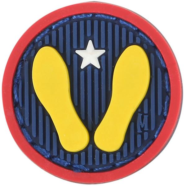 Maxpedition Yellow Footprints Morale Patch