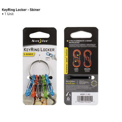 Nite-Ize Keyring Locker