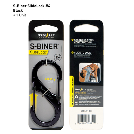 Nite-Ize S-Biner Stainless Steel SlideLock