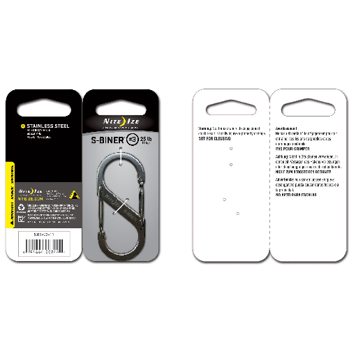 Nite-Ize Dual Carabiner Stainless Steel