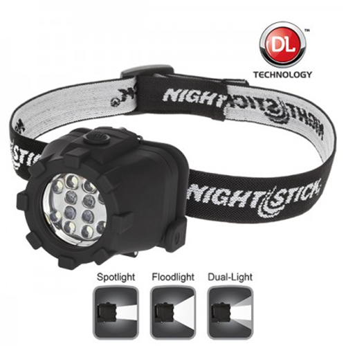 Nightstick Dual-Light Headlamp