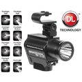 Nightstick Helmet-mounted Multi-Function Dual-Light Flashlight