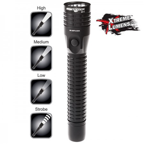 Nightstick Metal Multi-Function Duty/Personal-Size Rechargeable Flashlight