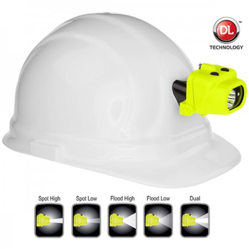 Nightstick Intrinsically Safe Multi-Function Dual-Light Headlamp