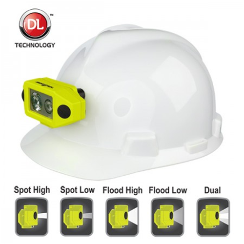 Nightstick X-Series Intrinsically Safe Low-Profile Dual-Light Headlamp
