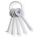 PRO-LOK Tools Warded Padlock Picks