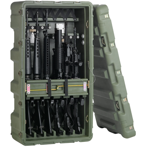 Pelican Products 472-M4-M16-6 Mobile Armory Rifle Case