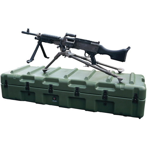 Pelican Products M240B SINGLE WEAPON CASE,BLK-032,SSB HDW