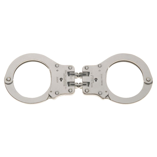 Peerless Handcuff Company Model 801C Hinged Handcuff - Nickel Finish