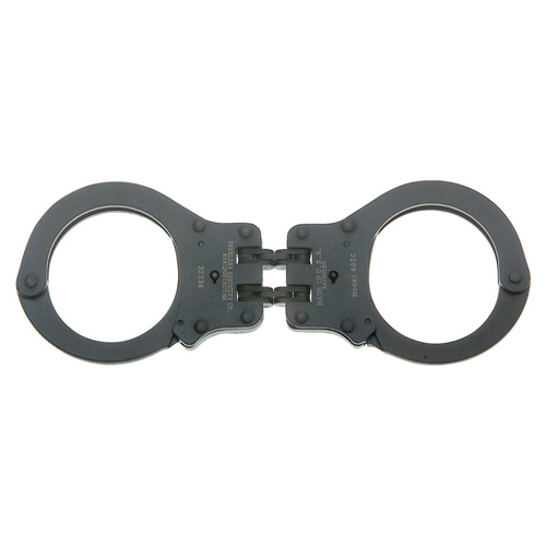 Peerless Handcuff Company Model 802C Hinged Handcuff - Black Oxide Finish