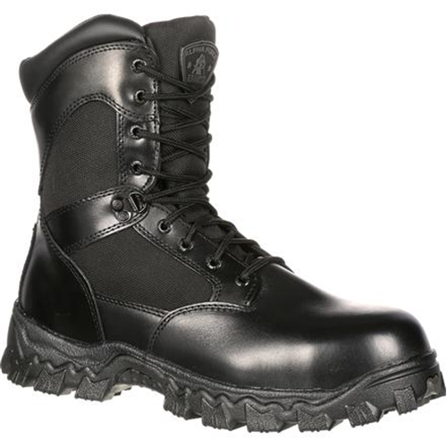 Rocky International AlphaForce Zipper Composite Toe Public Service Boot