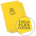 Rite in the Rain Field-Flex Universal Stapled Notebook 4.625 x 7 - 3 Pack