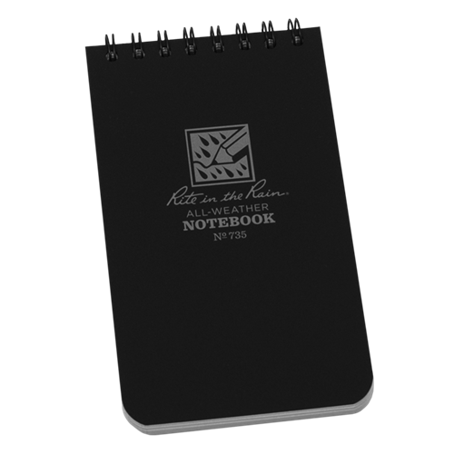 Rite in the Rain Polydura Top-Spiral Notebook (3' x 5')