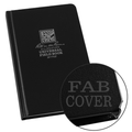 Rite in the Rain Fabrikoid Hard Cover Notebook - Black (4.75'' x 7.5'')