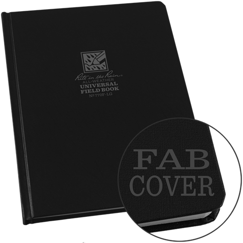 Rite in the Rain Hard-Cover Notebook (6.75' x 8.75')