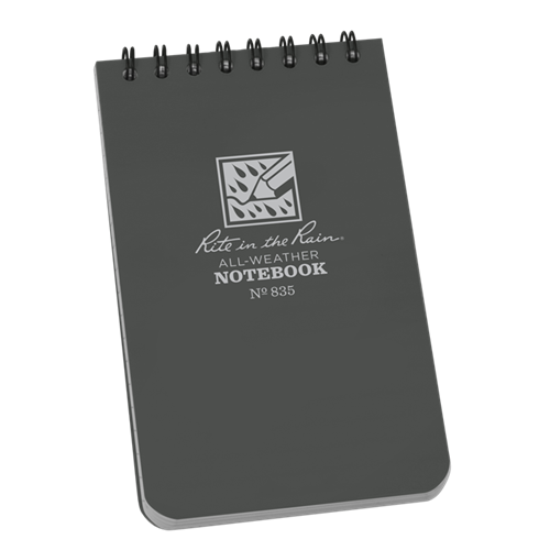 Rite in the Rain Polydura Top-Spiral Notebook (3' x 5')