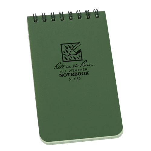 Rite in the Rain Polydura Top-Spiral Notebook (3' x 5')