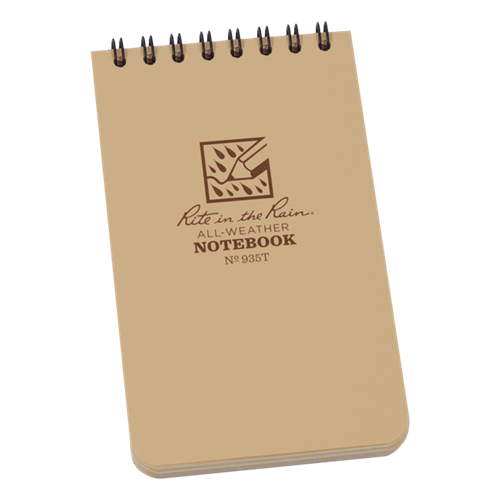 Rite in the Rain Polydura Top-Spiral Notebook (3' x 5')