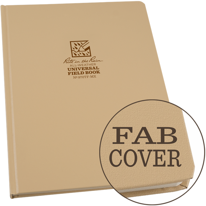 Rite in the Rain Hard-Cover Notebook - 8.75 x 11.25