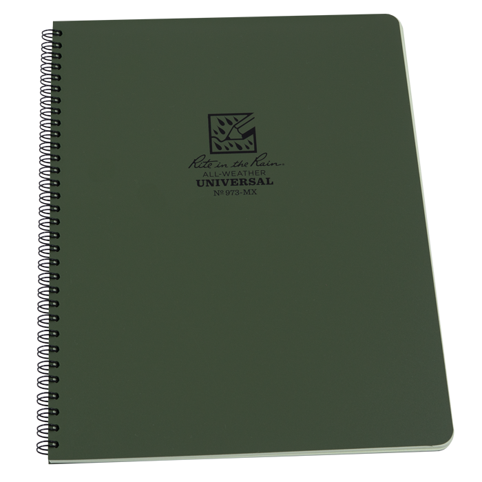 Rite in the Rain Side Spiral Notebook - 8.75 x 11