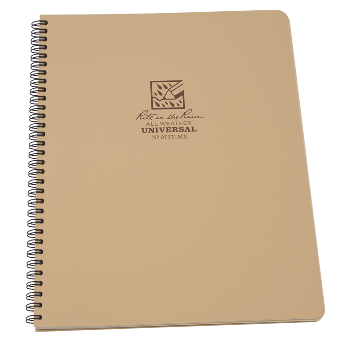 Rite in the Rain Side Spiral Notebook - 8.75 x 11
