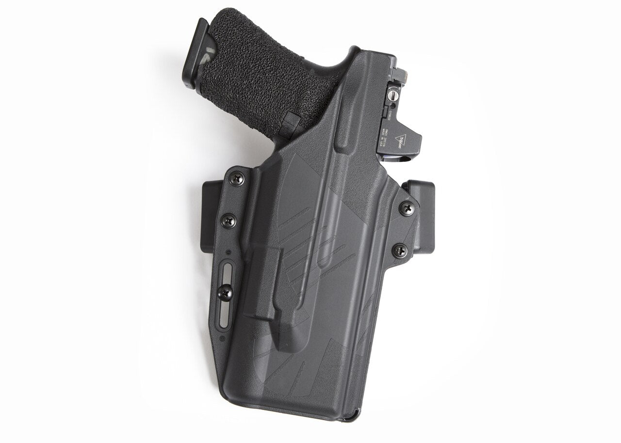 Perun - Light Compatible (Strongside OWB Holster) - Option: Gen 3-5 SureFire X300U / Glock / 17