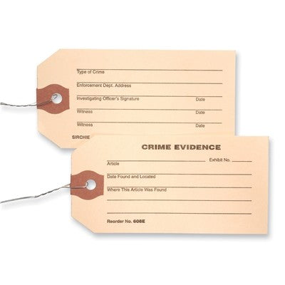 Sirchie Evidence Tags