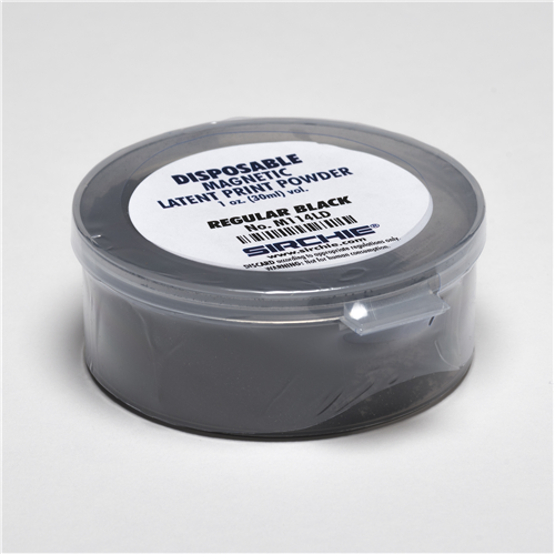 Sirchie Regular Black Magnetic Fingerprint Powder (1 oz) - Disposable