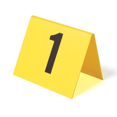 Sirchie Short Plastic Photo Evidence Numbers (1-15)