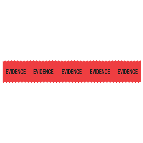 Sirchie Sirchmark Red Evidence Tape