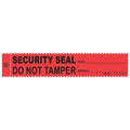 Sirchie Red Security Seal Evidence Integrity Strips