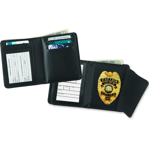 Strong Leather Company Deluxe Hidden Badge Wallet
