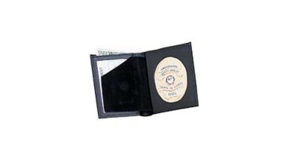 Strong Leather Company Compact Badge Wallet - Book Style