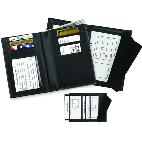 Strong Leather Company Double Id And Credit Card Wallet