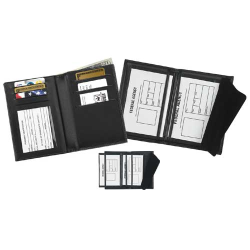 Strong Leather Company Double Id And Credit Card Wallet